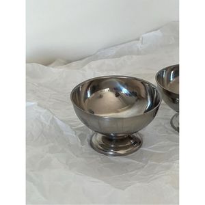 Cuenco para Dulces de Aluminio Plateado Hecho a Mano con Triple Compartimento y Asa de Hoja de Latón, Elegante Plato para Aperitivos para Hostelería, Venta al por Mayor - Product Image 2