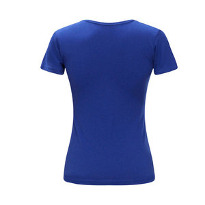 Solid Trader Premium Quality Soft Breathable Stretchy Fabric Casual Daily Outing Modern Look Plain Design Women Tee Shirt - Product Image 5