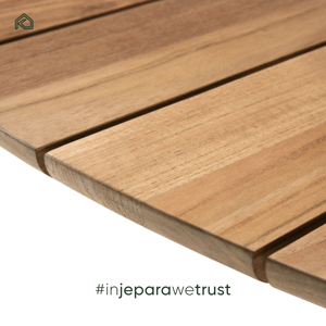 Premium Indonesia Teak <b>Wood</b> Outdoor <b>Table</b> All Weather Garden Patio Rectangle <b>Dining</b> <b>Table</b> Wooden Furniture for Villa - Tiro - Product Image 6