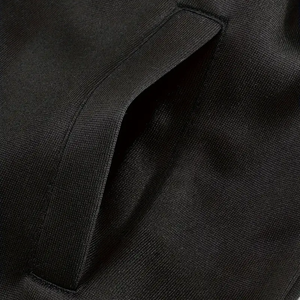 Nouvelle Arrivée Veste universitaire pour homme à devant uni, durable, avec empiècements de manches gris, fermeture éclair, en polaire décontractée, pour l'hiver, vente en gros - Product Image 3