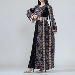 Elegante Vestido Thobe para Mujer, Estilo Árabe, Vestido Largo Islámico Modesto para Uso Diario y de Fiesta - Product Image 4