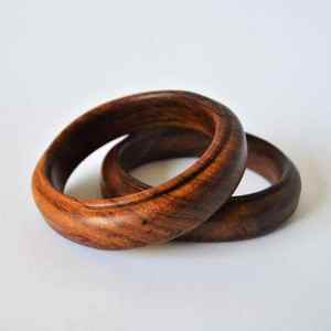 Brazalete de madera sin terminar de alta calidad para manualidades, juguete de cocina de madera para adornos de Pascua AL MALIK CRAFT - Product Image 3