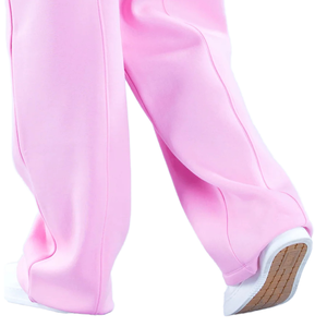 Pantalon de jogging d'hiver pour femme en molleton doux et confortable, coupe large, style streetwear décontracté, idéal pour le printemps - Product Image 4