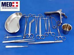 MED INNOVATIONS MI-3830 Juego de Instrumentos para Episiotomía con Fuente de Alimentación Manual, Kit de Cirugía Cervical con Certificación CE para Cirugía de Episiotomía - Product Image 4