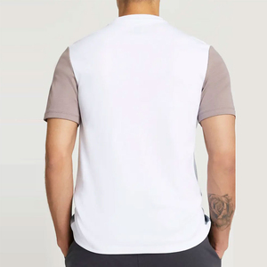 Custom Color Latest Design Men's T-<b>Shirts</b> High Quality Gym Fitness <b>100</b>% <b>Polyester</b> Short Sleeve Summer Casual Breathable Quick - Product Image 5