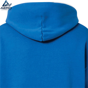 Sudadera con capucha informal para hombre con cremallera, forro polar de algodón, chaqueta unisex con cremallera completa, estilo urbano, ajuste holgado, tejido liso, estampado personalizado - Product Image 3
