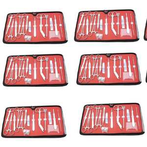 Lote de 12 kits de 18 piezas, set de instrumentos quirúrgicos para cirugía menor, kit de instrumentos quirúrgicos DS 1876, herramientas médicas, set quirúrgico reutilizable. - Product Image 6