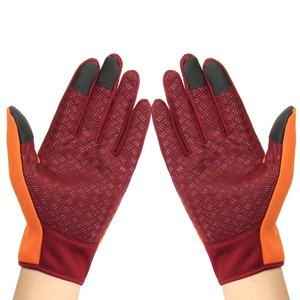 Guantes de Ciclismo Personalizados de Montaña, Cuero Sintético, Malla Transpirable, Almohadilla de Gel, Dedos Completos, Impermeables, para Todas las Estaciones, Deportes al Aire Libre - Product Image 6