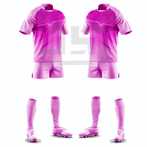Maillot et short de rugby JAMEZ SPORTS haut de gamme, imprimé numérique 3D, broderie personnalisée, nom d'équipe, léger, écologique, 100% coton - Product Image 2