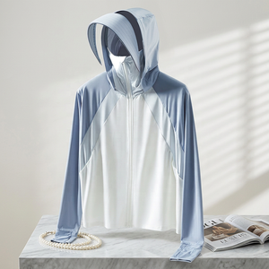 Nouveautés Professionnelles : Chemise de Pêche à Capuche pour Femme UPF 50, Séchage Rapide, Protection UV de Haute Qualité, Spandex/Nylon, Coupe Ample - Product Image 3