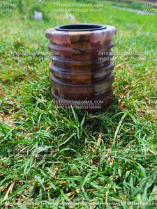 Royal Amber Essence Bois Epoxy Oud Burner Designer Handmade Bakhoor Holder pour un intérieur arabe luxueux et une utilisation festive - Product Image 3