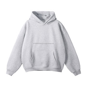 Sweat-shirt pour homme en coton 100% de 420 g/m², poids lourd, de haute qualité, pour impression puff, sweat-shirt à capuche avec survêtement personnalisé, col à capuche d'hiver - Product Image 3
