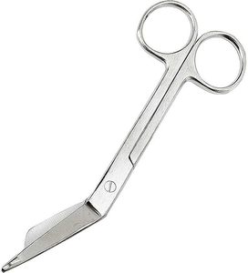 Ensemble de 3 ciseaux à pansements en acier inoxydable pour infirmières, ciseaux à bandages médicaux, instruments chirurgicaux réutilisables et autoclavables - Product Image 3