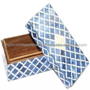 Wholesale Fancy Elegant Design Handmade Bone Inlay <b>Box</b> Decorative Jewellery <b>Storage</b> <b>Box</b> For Export Wholesale - Product Image 2