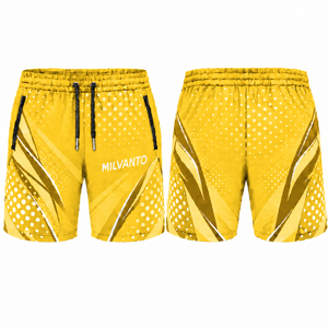 Pantalones Cortos de Fútbol Profesionales Personalizados en Verde Lima para Hombre, 100% Poliéster Sublimado, Ropa Deportiva Transpirable - Product Image 2