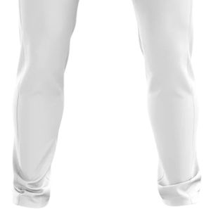 Men <b>White</b> <b>Cricket</b> Trousers Polyester Sports Pants Team Wear Match Training Athletic Clothing Performance Apparel - Product Image 6