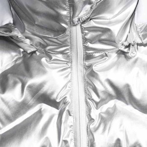 Chic Warm Bubble Puffer Jacket for Women Winter Street Style Cotton Padded Breathable Canvas Womens Jacket Custom - Product Image 6