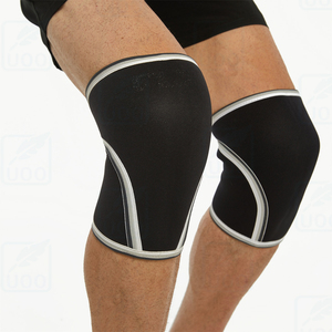 Heavy Duty Knee Wraps For Squats And Powerlifting Elastic Compression Knee Support Straps For <b>Weight</b> Training Bodybuilding - Product Image 6