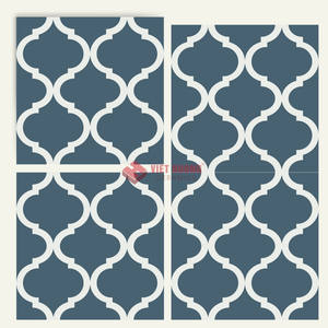 Baldosa de Cemento Moderna de 190x190 mm para Paredes Exteriores - Product Image 2