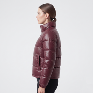 Veste matelassée d'hiver personnalisée avec logo 2026, vente en gros, veste matelassée pour femmes, doudoune pour femmes - Product Image 2