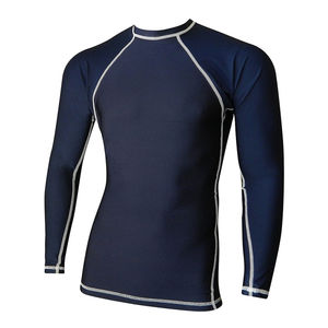 Nouvelle Arrivée : Rashguard MMA à Manches Longues Uni pour Hommes, Qualité OEM, Respirant, Séchage Rapide, Spandex Polyester, Dernière Collection - Product Image 1