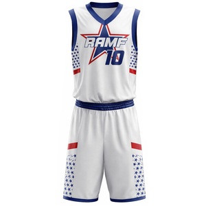 Maillot de basket-ball personnalisé de haute qualité, camiseta de baloncesto réversible pour enfants, t-shirt de basket-ball en mesh respirant - Product Image 2