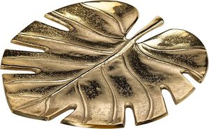Leaf Shaped Metal <b>Decorative</b> <b>Plate</b> Handmade Bohemian Style Gold Color Plant Pattern Dishes & <b>Plates</b> - Product Image 3