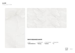 Baldosa de Porcelana Brillante Zenith Opaline, 600x1200mm, 60x120cm, 24x48 Pulgadas, Formato Grande, Superficie Reflectante de Lujo para Interiores Modernos - Product Image 4