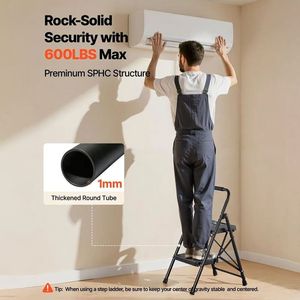 Multi-Use Folding <b>Step</b> Stool <b>for</b> <b>Kitchen</b> Household or Office Use - Product Image 5