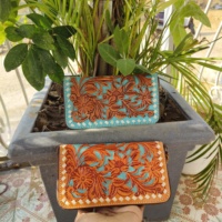 Dompet Kulit Asli Model Clutch Laris Manis, Ritsleting, Anti Maling, Desain Stylish Unik, Unisex, Bahan Poliester, Dapat Dikustomisasi