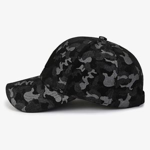 Gorra de béisbol de pana de 5 paneles personalizada, bordada, de dos tonos, sin estructura, para hombre, estilo vintage, con corona suave, snapback, deportiva, con visera, al por mayor - Product Image 2