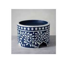 แท่นวางเค้กฝังกระดูกอินเดียแบบแฮนด์เมดดีไซน์ใหม่ทรงกลมสีออกแบบเองได้ใช้งานได้หลากหลายเป็นมิตรต่อสิ่งแวดล้อม - Product Image 2