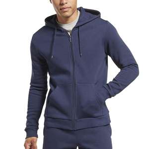 Sweat à capuche zippé pour homme, surdimensionné, de haute qualité, style vintage, effet délavé soleil et usé, délavé à l'acide - Product Image 3