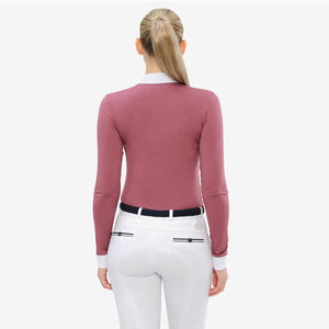 Pantalones Cortos de Equitación para Mujer, de Alta Calidad, Cintura Alta, Cierre de Pullover, Tejido de Spandex/Poliéster, Transpirable, de Secado Rápido - Product Image 3