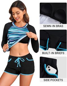 เสื้อรัดกล้ามเนื้อ Infinity Fit Sports Rash Guard Hyper Flex Performance Wear Warrior Pro Rash Guard - Product Image 3