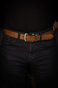 Cinturones de Hebilla para Hombre a la Moda, Reversibles, de Cuero de Alta Calidad, Personalizados, de Lujo, para Jeans, OEM, Venta al por Mayor, Cinturones de Vestir Disponibles - Product Image 5