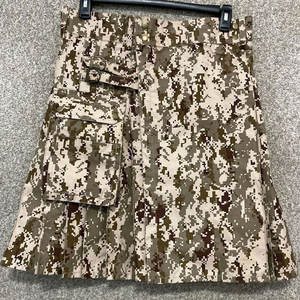 Kilt tactique pour homme, taille 34, camouflage numérique beige, style cargo, 2026, vente en gros, personnalisé OEM ODM - Product Image 1