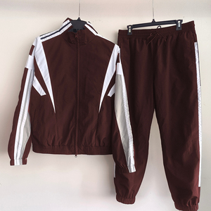<b>Men</b> Color-Block Sport Windproof Breathable Nylon/Cotton Tracksuit <b>Jacket</b> Street Soccer Athletic Streetwear Football Casual - Product Image 4