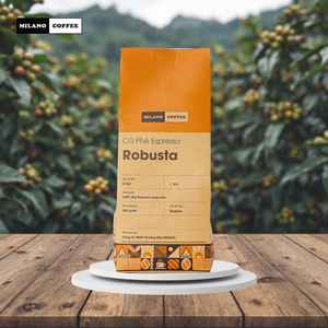 Wholesale Premium Milano <b>Coffee</b> Espresso <b>Beans</b> 1kg | Bulk Eco-Friendly Packaging Light Roasted <b>Robusta</b> | Full City+ Grade - Product Image 1