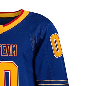 Maillot de hockey sur glace haut de gamme, uniforme de sport imprimé sur mesure, chemise d'équipe respirante à manches longues, vêtements de sport à séchage rapide pour joueur - Product Image 4