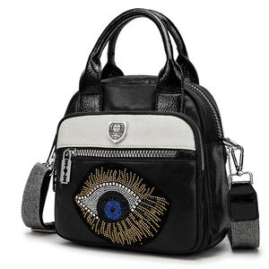 Los Bolsos De Mujer más populares, bolso de hombro Sac a Dos Pour Femme, bolso bohemio de ojo malvado a la moda - Product Image 4