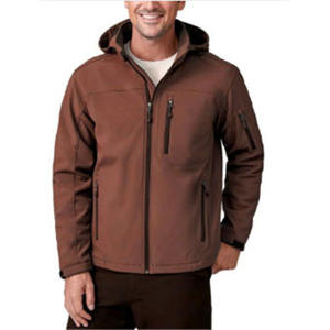 Chaqueta de Trabajo para Exteriores Unisex, Impermeable, Cortavientos, Transpirable, con Capucha, de Poliéster, Personalizable - Product Image 1