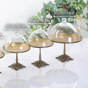 Décor de table pour traiteur, présentoir de restaurant, support de service, présentoir à gâteaux pour la maison et la cuisine, support à gâteaux d'anniversaire, décor de fête d'anniversaire - Product Image 2