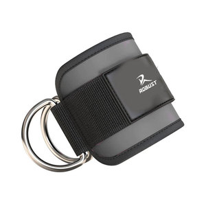 สายรัดข้อเท้าหนังขายส่ง รับทำโลโก้ตามสั่ง ปรับได้ ระบายอากาศดี เป็นมิตรกับสิ่งแวดล้อม เหมาะสำหรับทุกเพศ ใช้สำหรับออกกำลังกาย ฟิตเนส และการฝึกซ้อม - Product Image 2