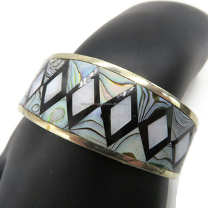 Elegante pulsera de nácar para mujer, joyería hecha a mano de lujo, regalo, Elegante brazalete de perlas para mujer, accesorios de moda - Product Image 1