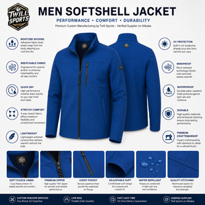 High Quality New Casual Stand Collar Softshell <b>Jacket</b> Outdoor Windproof Waterproof Lightweight Thermal Men - Product Image 5