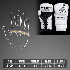 Gants de MMA personnalisés OEM à lacets pour le sparring MMA, l'entraînement UFC, la boxe, le grappling, le sac de frappe et les arts martiaux - Product Image 6