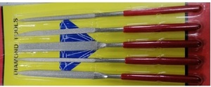 Limes en acier inoxydable pour le travail de la cire (Lot de 6 pièces) – Pochette plastique 18 cm – Outils de bijouterie SUNTOOLS/STIPL de haute qualité pour la fabrication de moules et d'échantillons - Product Image 2
