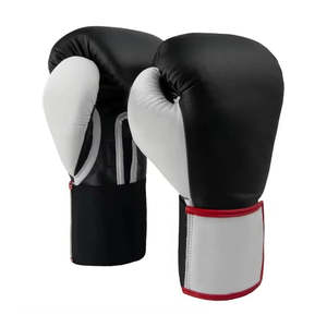 Guantes de Boxeo de Cuero Profesionales a Precio de Fábrica, con Logotipo Personalizado, Transpirables, para Entrenamiento al Aire Libre, para Unisex - Product Image 1