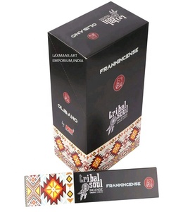 Nuevas varillas de incienso perfumadas de sándalo Tribal Soul HD Band, paquete de 15G, proveedor mayorista de varillas de incienso HD de India - Product Image 2